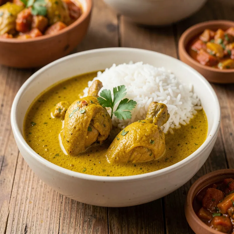 Cari poulet réunionnais : la recette et la technique du 974