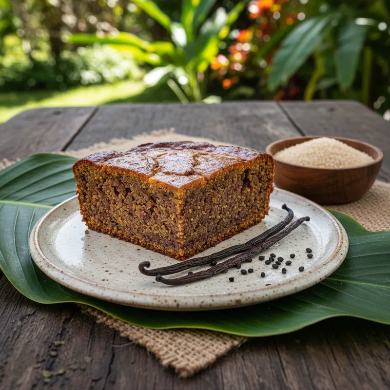 Gâteau réunionnais : les desserts traditionnels de l'île de La Réunion