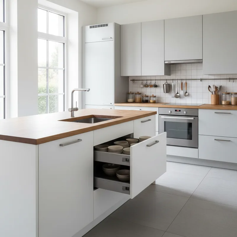 Comment organiser une cuisine fonctionnelle et pratique