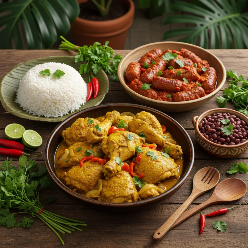 Les plats réunionnais : cari, rougail saucisse et spécialités créoles