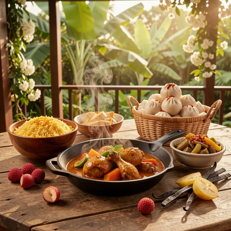 Repas créole réunionnais : 5 menus complets pour un voyage culinaire