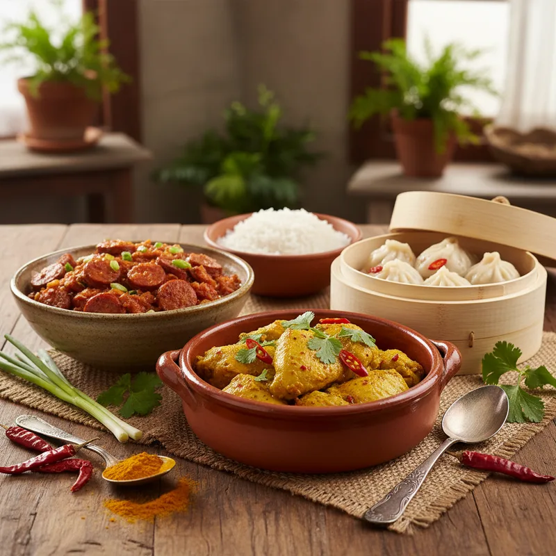 Les spécialités culinaires de La Réunion : cari, rougail et bouchons