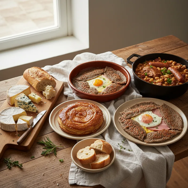 Tour de France des spécialités culinaires régionales